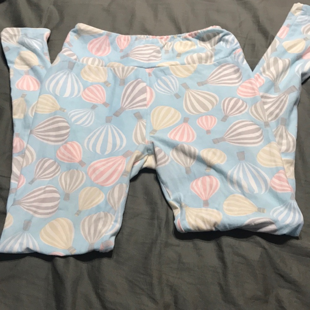 LulaRoe hot air balloon leggings OS